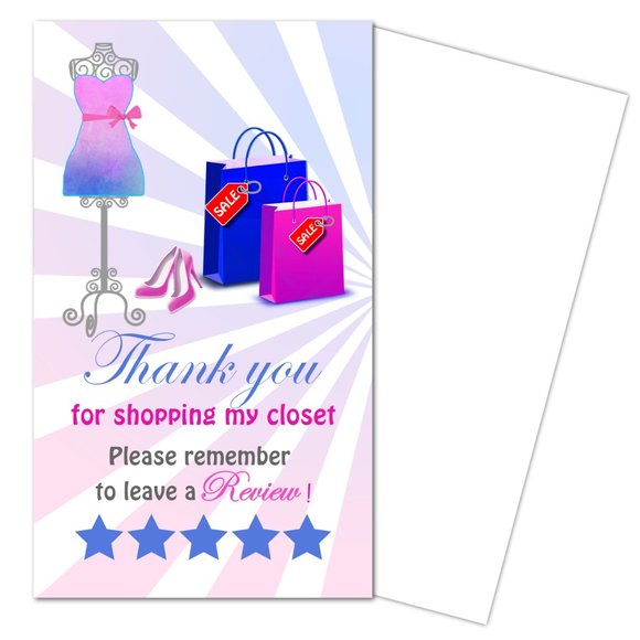 30 Thank you Assorted Cards - Picture 2 of 7